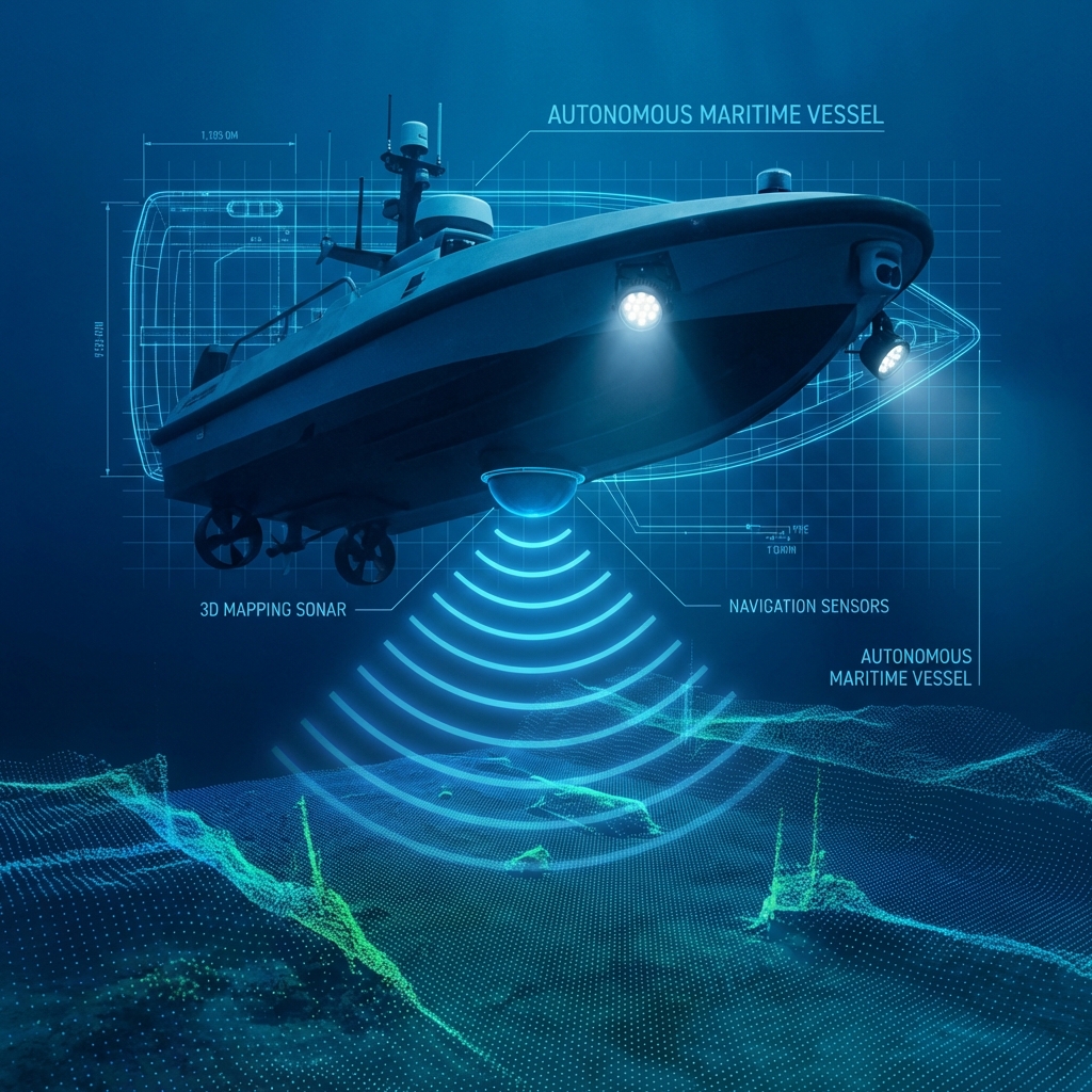Sonar-Based SLAM for Autonomous Vessels